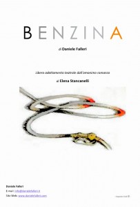 BENZINA - Copertina del copione teatrale