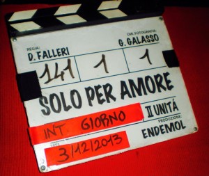 SOLO PER AMORE - il ciack